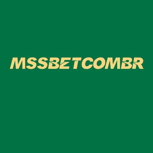 Logo da MSSBETCOMBR